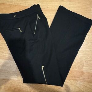 St. John Collection Black High Rise Thick Stretch Jeans Size 2